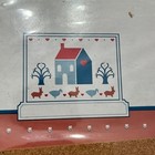 Vintage 90s White Erase Board Wipe Off Country Cottagecore Goose Rabbit Bulletin
