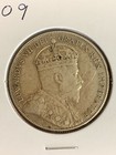 1909 Newfoundland Canada Silver Half Dollar Better Grade