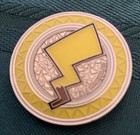Pok  mon Tcg Premium Trainer s Xy Collection Metal Pikachu Flip Coin - Excellent