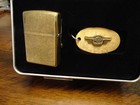 Harley Davidson 95th Anniversary Gift Set Zippo Lighter Mint In Box 1998 Hd289