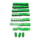 1968 Risk Board Game Green   Pink Wood Wooden Replacement Army Pieces Parts Only