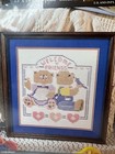 Bucilla Colorpoint Paint Stitching Welcome Friends Stitch Sampler 13 x14 