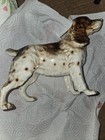 Vintage Very Old 1907 Japan Porcelain Spaniel Figurine
