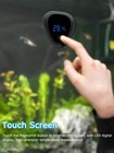 Digital Aquarium Temperature Gauge Fish Tank External Thermometer Touch Screen