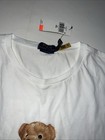 Polo Ralph Lauren Classic Men   s Preppy Bear Jersey T Shirt Sz 2xl Defect New