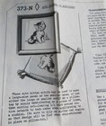 Vintage Mail Order 373n Cross Stitch Kittens Cat Embroidery Transfer Pattern Unc