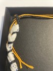 David Pastrnak Boston Bruins Game Used Hockey Skate Lace Bracelet - Braided
