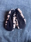 Target Women s Size M l Fur Animal Print Slipper Socks Gripper Sole Polyester
