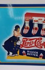 Pepsi Cola  Metal Sign -  Bigger Better 6 Pack Bottle - Pete The Keystone Cops
