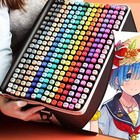 168 Color Dual Tipped Sketch Art Marker Set Double-ended-huge Discounts