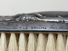 Antique 1900 Wallace Sterling Silver Clothes Brush Irian Art Nouveau Repousse