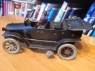 Nice Vintage 1910 s  Tin Litho Wind Up Touring Car With  Driver