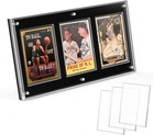 Acrylic Trading Card Display Frame Magnetic Card Holder Case With Stand   Inn   