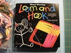 Potholder Weaving Loom With Metal Hook Cotton Loops New