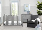 Delta Children Taylor 4-in-1 Convertible Baby Crib Easy To Assemble W100140-026