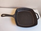 Lodge Cast Iron Square Grill Pan 8sgp2 10-1 2  