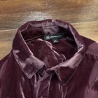Inc International Concepts  Size Medium   Purple  Button Down Blouse  