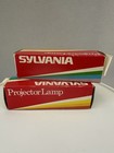Sylvania Bulb Lamp Cza Czb 500w 120v Projector Bulbs Blue Top Vintage New 2 Set