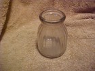 Vintage Borden s 1 2 Pint Milk Bottle With Vertical Ribbed       