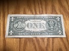 2013  1 Misprint Over Ink Gap  Dollar Circulated Federal Reserve Rare One