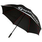 Taylormade 60  Single Canopy Golf Umbrella 2017 Black white gray New