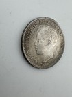 1895 Puerto Rico 20 Centavos Coin Alfonso Xiii Spain Colonial 