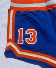 Late 80 s Mark Jackson New York Knicks Game Worn Shorts Sand Knit