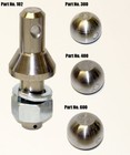 1  3 Ball Interchangeable Hitch Ball Set - Made In Usa  10 000 Lbs  Gvw Part 900