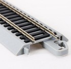 Bachmann Trains - Snap-fit E-z Track 9    Straight Terminal Rerailer W wire  1    
