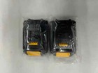 2 New Genuine Dewalt Dcb201 20v Compact 1 5 Ahr Li-ion Battery - Bulk Package
