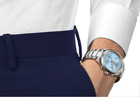 Tissot T1504171135100 Pr100 Chronograph Mens 40mm Watch Blue Dial Box   Papers