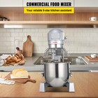 Commercial Electric Food Mixer 20qt Stand Machine Dough Mixer 3 Speeds 750w