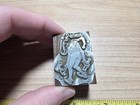 Vintage Letterpress Printing Block Wolf Man  Unusual Figure Scary Halloween 