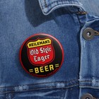 Heileman s Old Style Lager Beer La Crosse Wi 1930s Retro Brewing Pinback Button