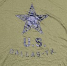 Nike On Field Dallas Cowboys Long Sleeve T Shirt Men   s Xl Green Polyester 