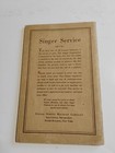 1941 Singer Student s Manual Of Machine Sewing