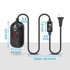 Small Aquarium Heater 50w Mini Fish Tank Heater 50 Watt Submersible With Led Tem