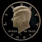 2003-s 90  Silver Kennedy Half Dollar Deep Cameo Proof   Free Shipping 