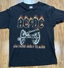 Ac dc For Those About To Rock Shirt 2004 Black Medium