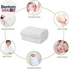 Baby Towels Muslin Bath Towel 3pack Infant Towels For Newborn Boy Girl 6 Layers 