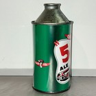 Cooks 500 Ale Novelty   Replica Cone Top Beer Can  Paper Label