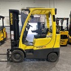 2006 Hyster S50ft 5000lb Used Lp Gas Forklift Triple Mast Sideshift 12026 Hours