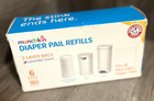 Munchkin Diaper Pail Refills 7-layer Bag 6 Bags New In Package