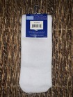 Adult Unisex Multisport Tsk Large White Baseball Soccer Football Tube Socks Nwt