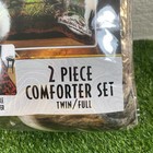 Jurassic World 2 Piece Twin full Reversible Comforter And Pillow Sham 72 X 86 In