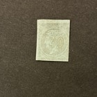 Greece 1862 40 Lepta Hermes Head Brown Used Postage Stamp Ungraded Uncertified