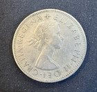 1961 Great Britain Half Crown Coin  Elizabeth Ii Uk 1 2 Cr