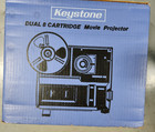 New Vintage Keystone Model 441 Dual 8 Cartridge Super Film Projector