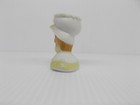 Vintage Bonnet Girl Sewing Pin Cushion Flower Vase Ceramic 2 75 Inch Decor