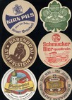 Lot Of Twelve  12  Different German Beer Coasters Mats Some Vintage Lot  4 Of 6